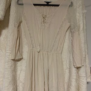 White vintage dress
